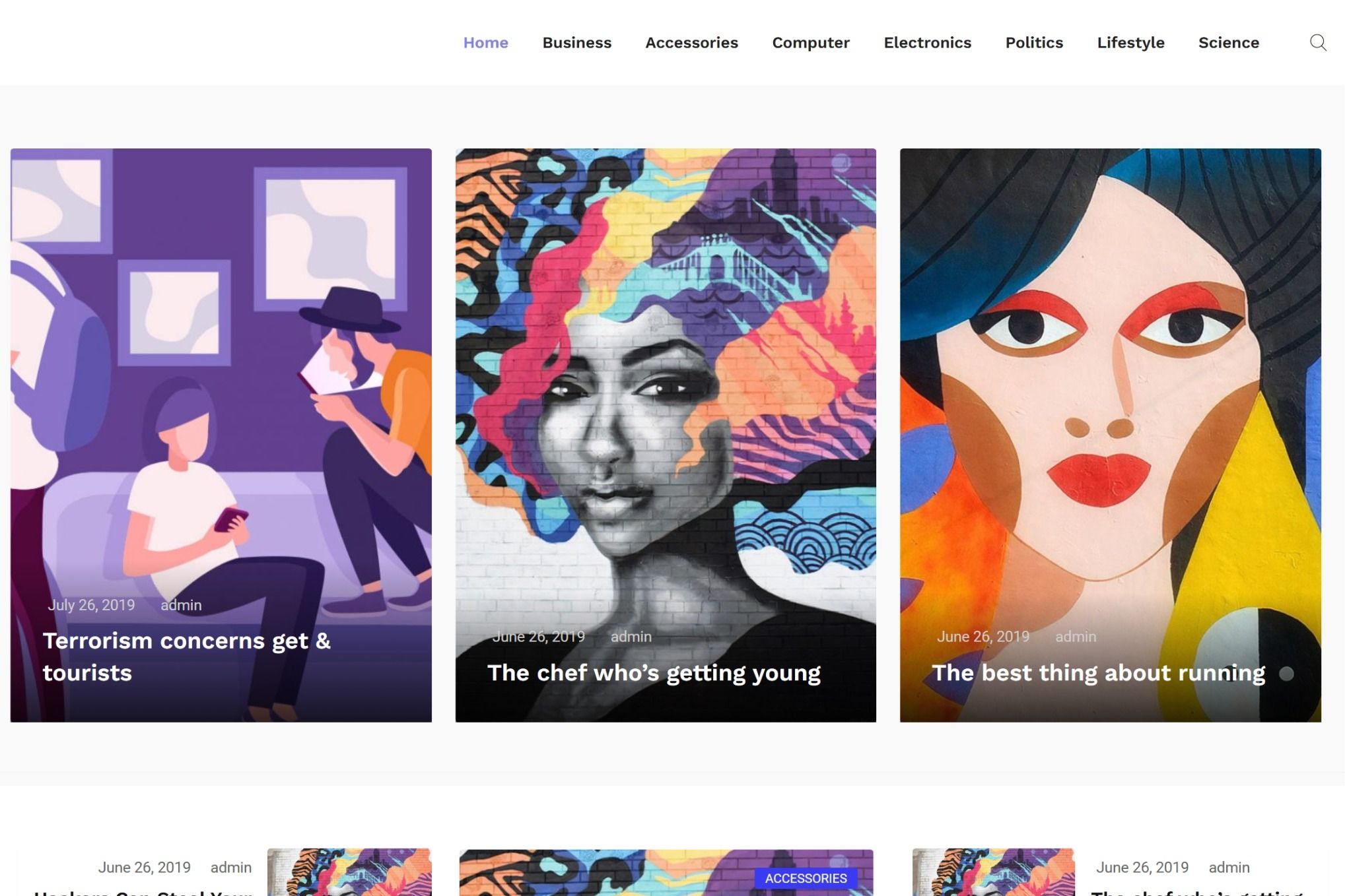 Art WordPress Theme