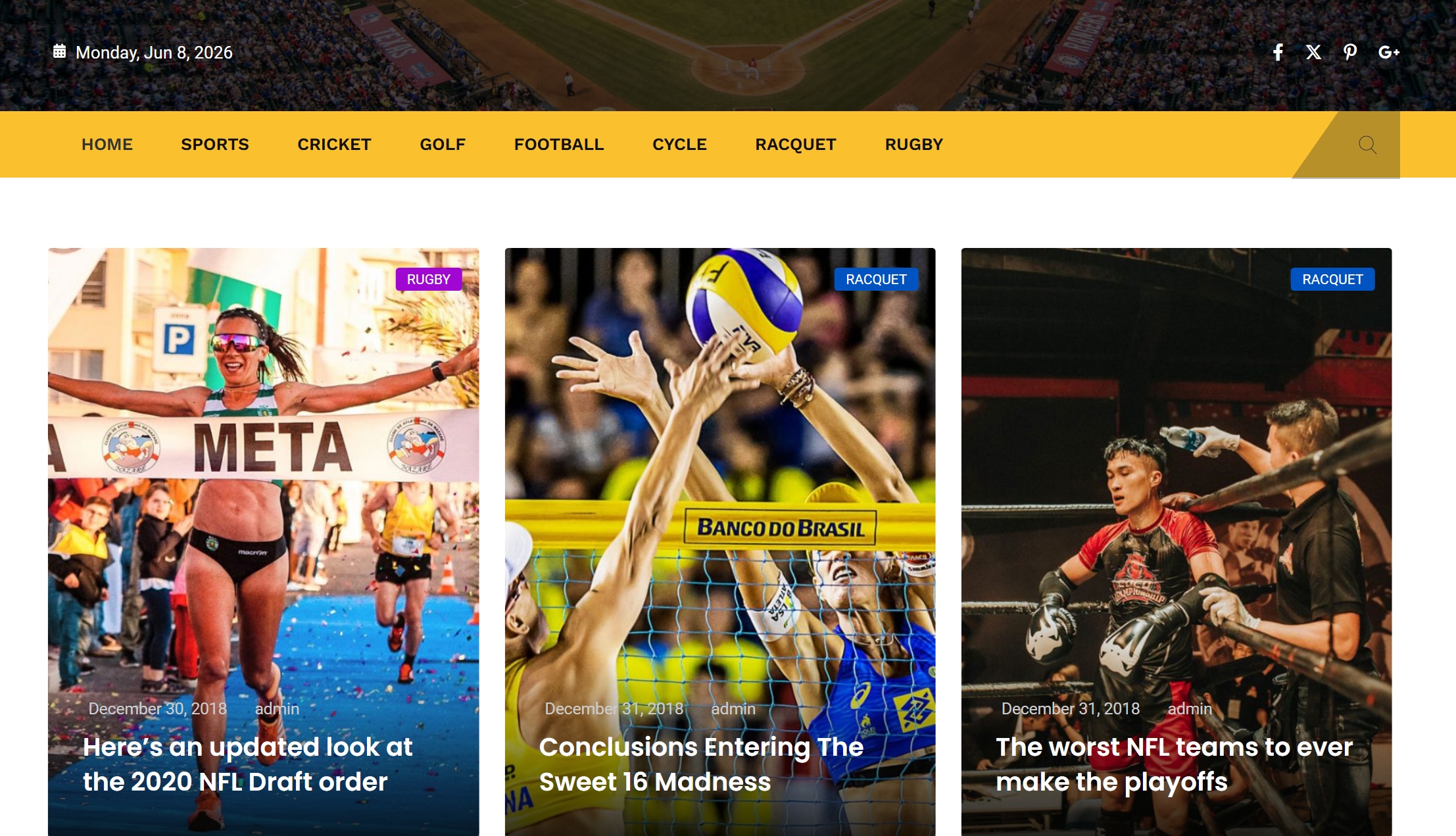 Sportz Theme